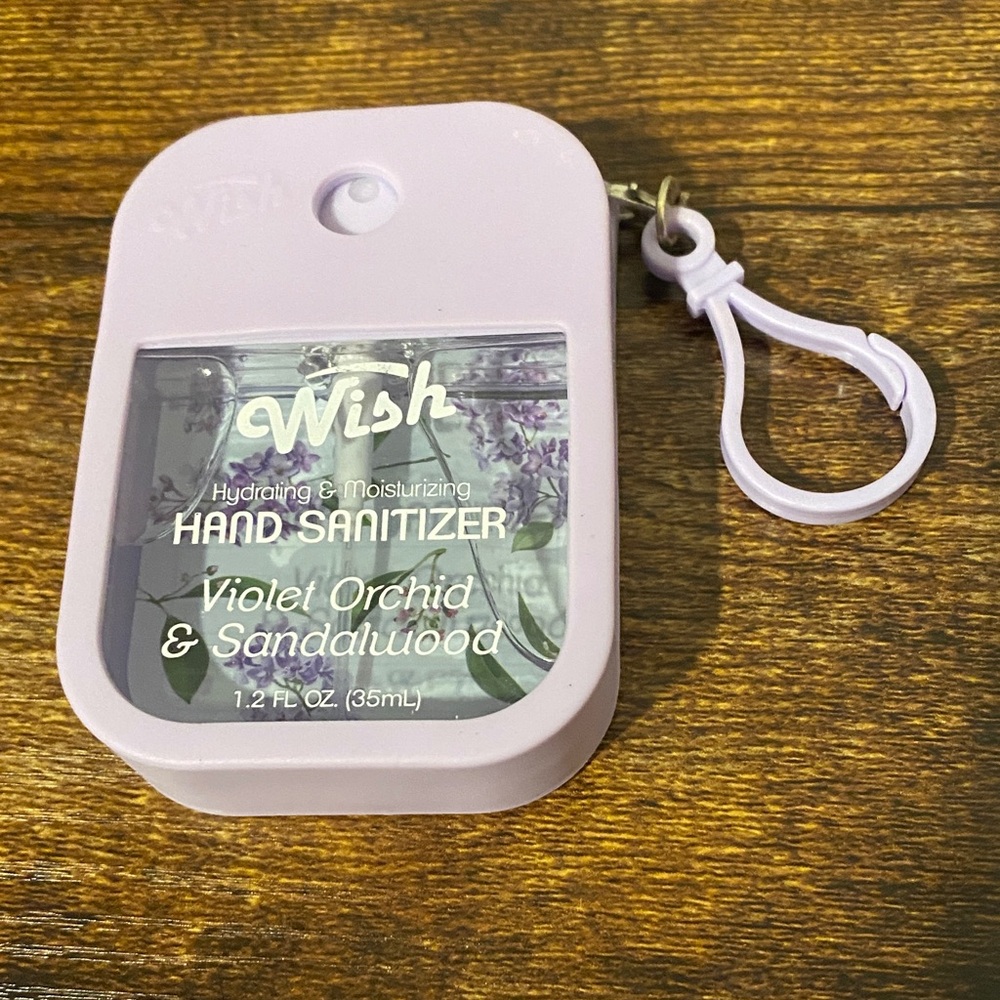 Wish Light Pink Hand Sanitizer with Violet Orchid & Sandalwood